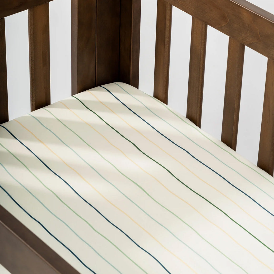 Mini Crib Sheet in GOTS Certified Organic Brushed Cotton