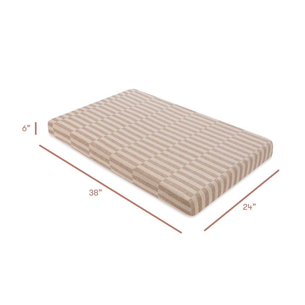 Mini Crib Sheet In GOTS Certified Organic Muslin Cotton