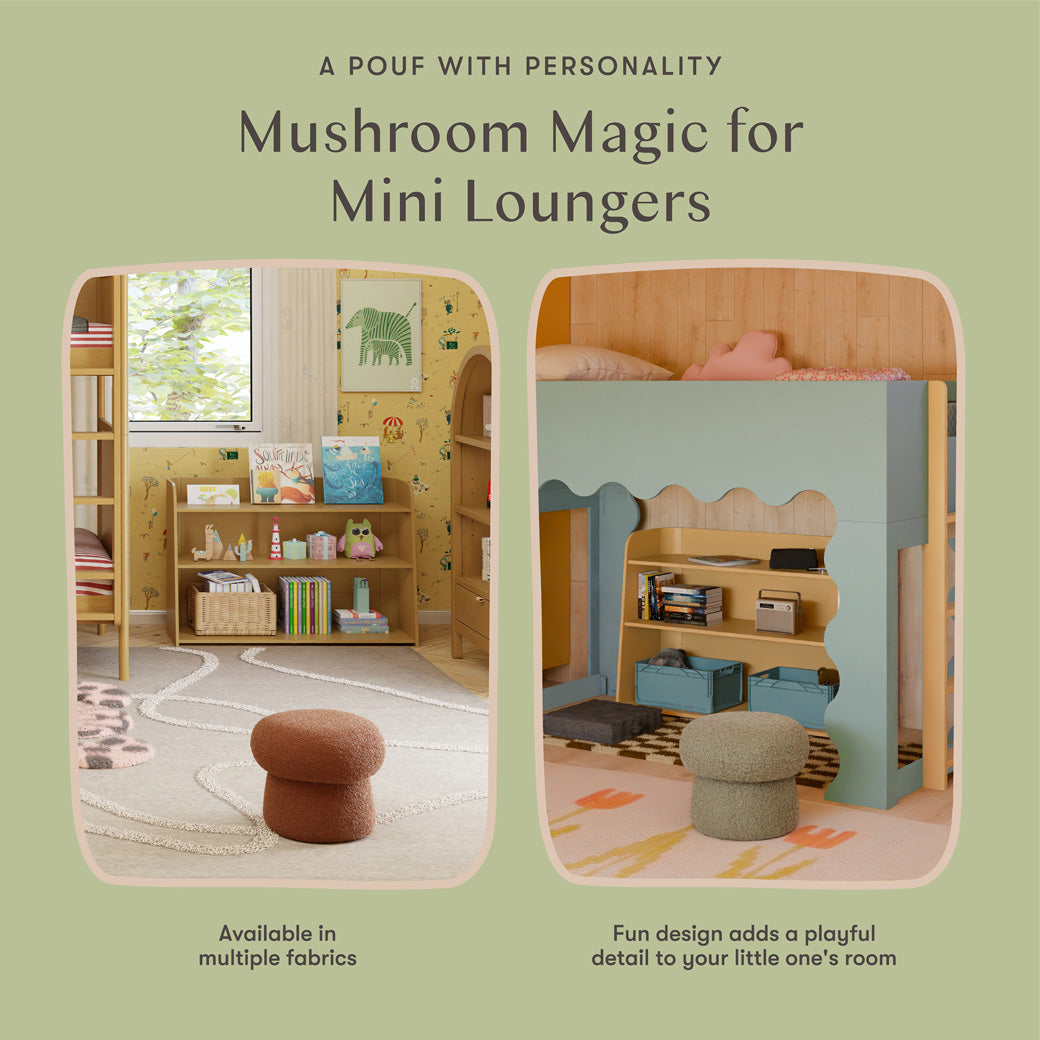 Mini Mushroom Pouf