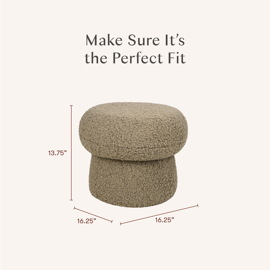 Mini Mushroom Pouf