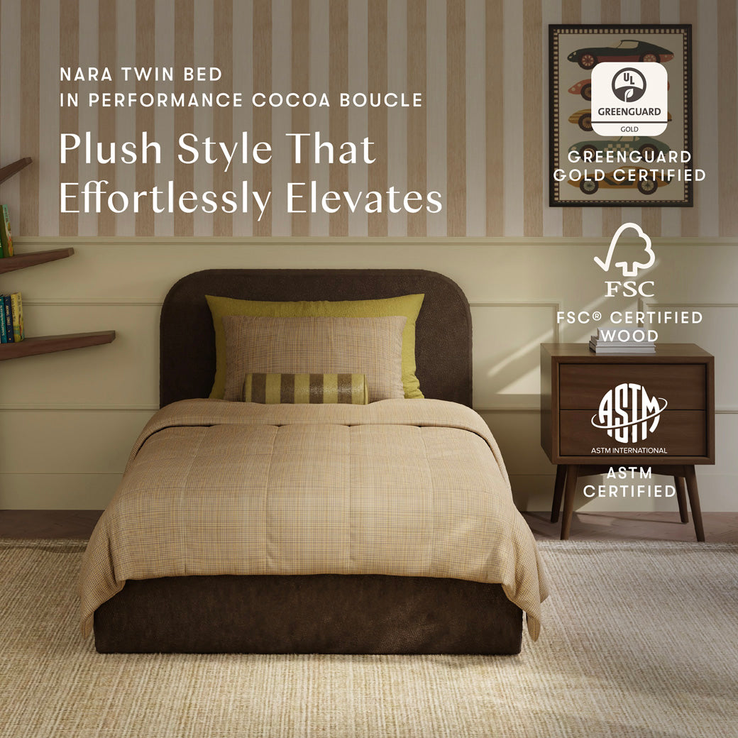 Nara Twin Floor Bed