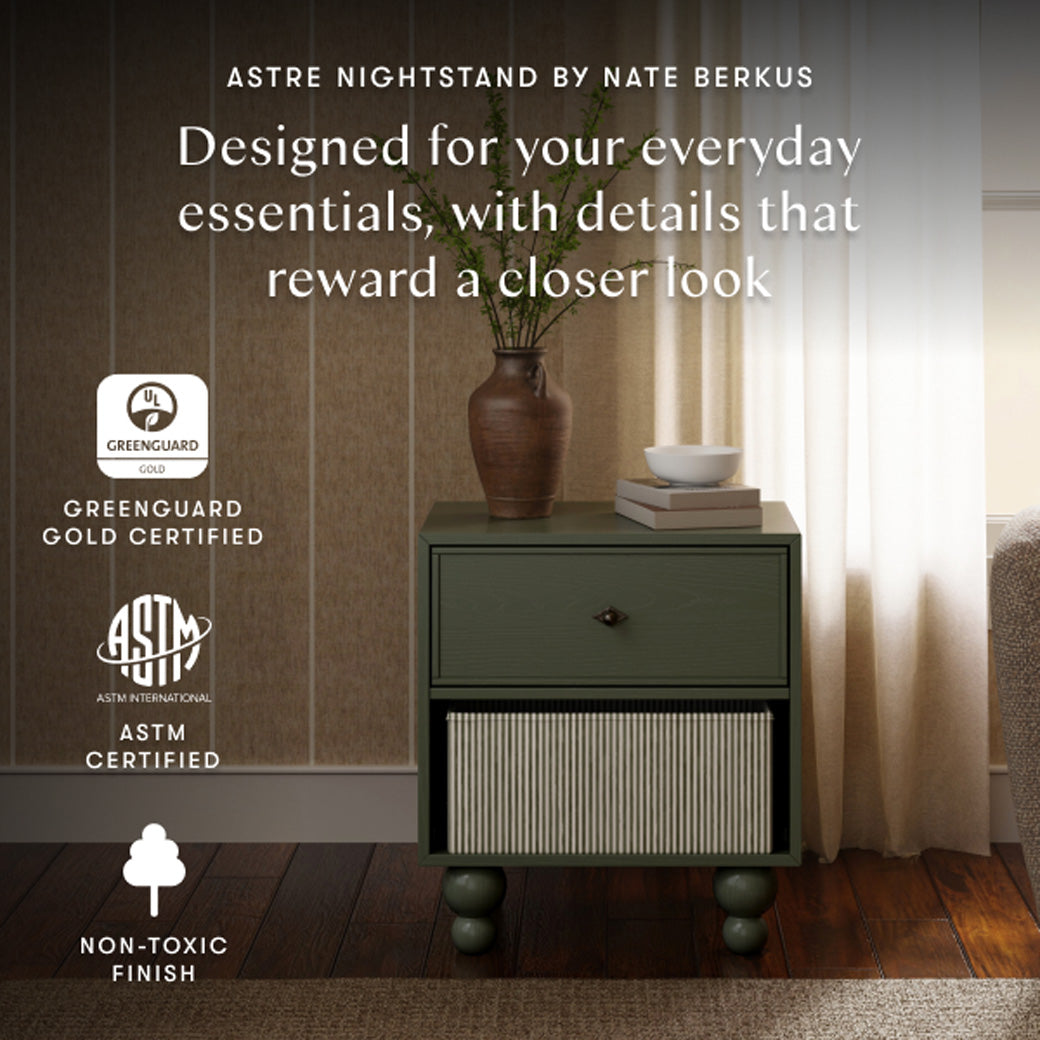 Astre Assembled Nightstand by Nate Berkus