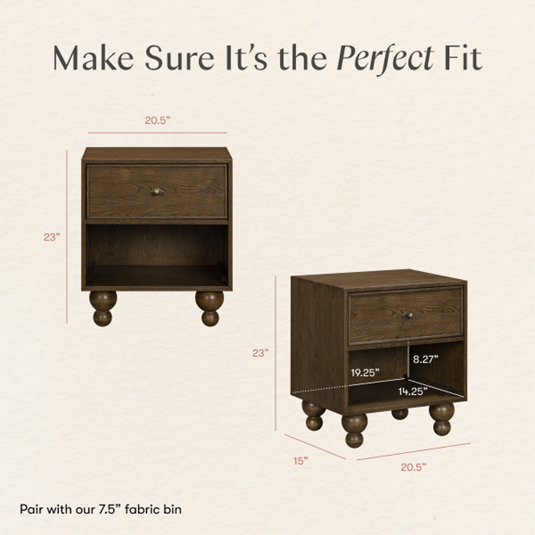 Astre Assembled Nightstand by Nate Berkus