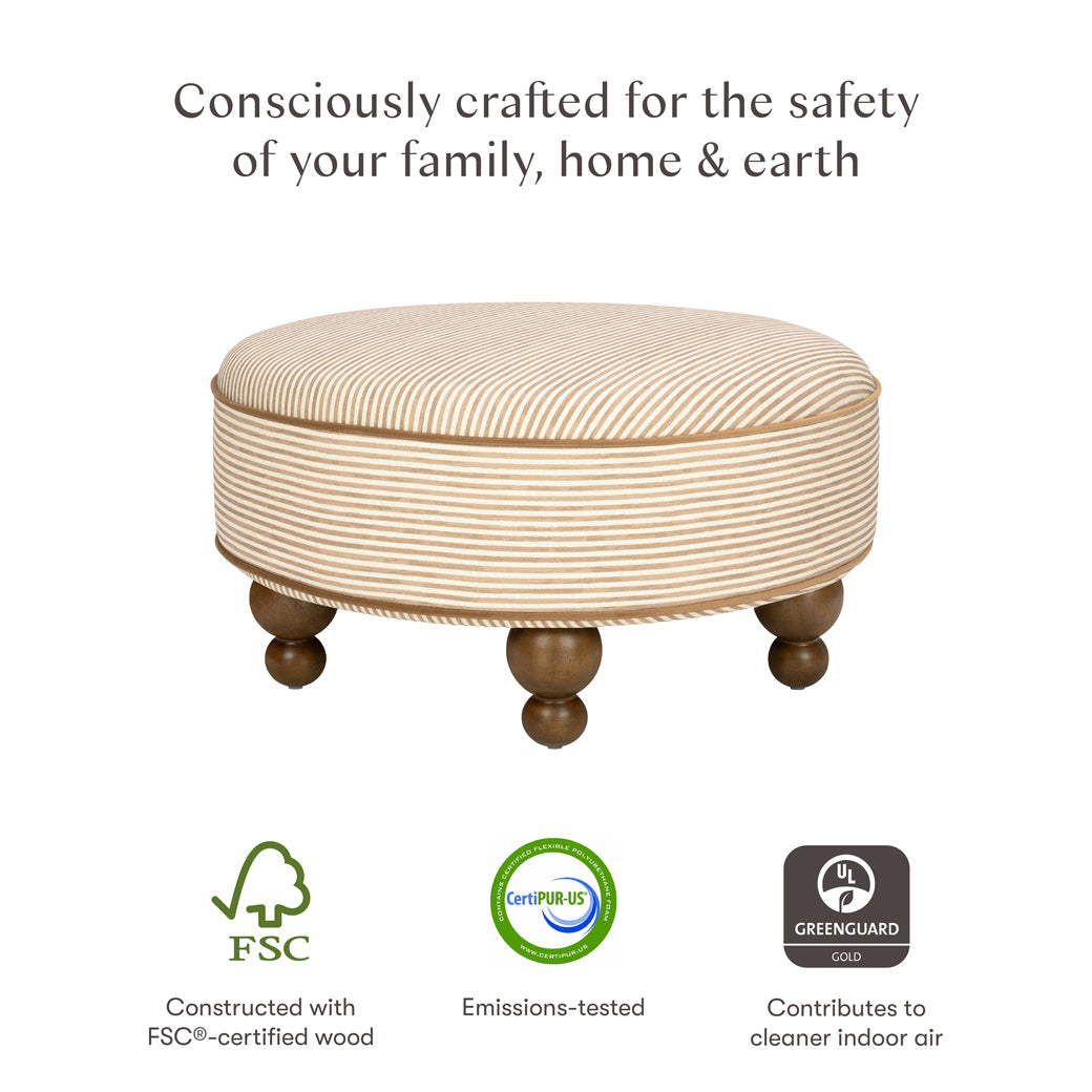 Astre Ottoman by Nate Berkus