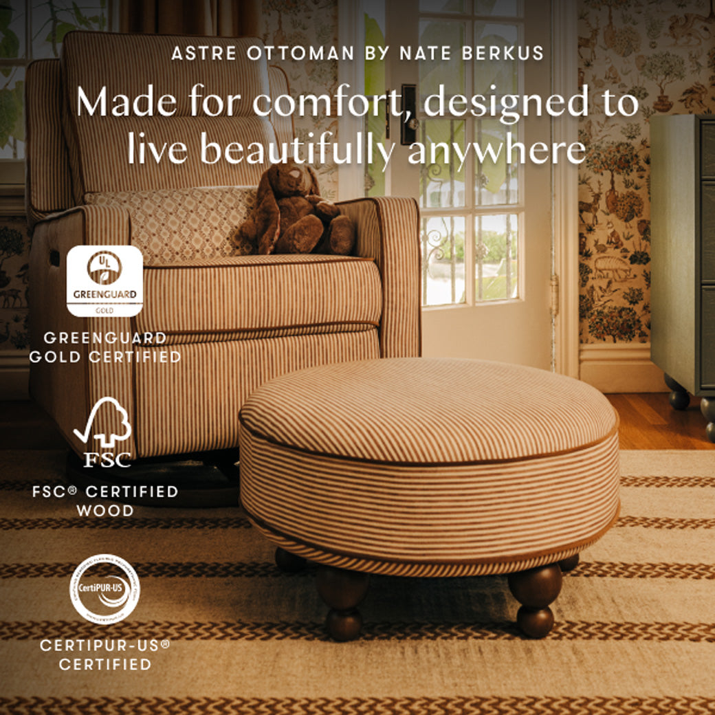 Astre Ottoman by Nate Berkus