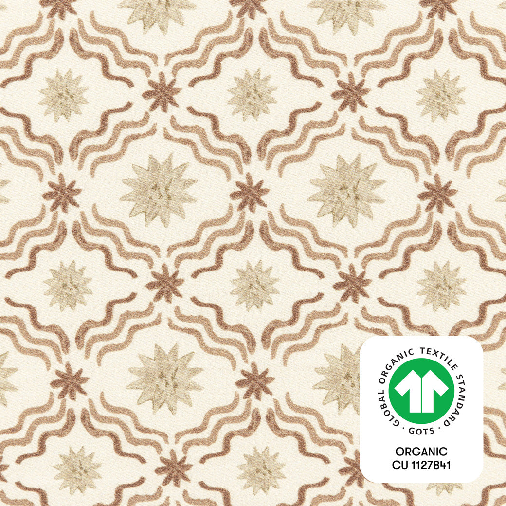 All-Stages Bassinet Sheet in GOTS Certified Organic Brushed Cotton