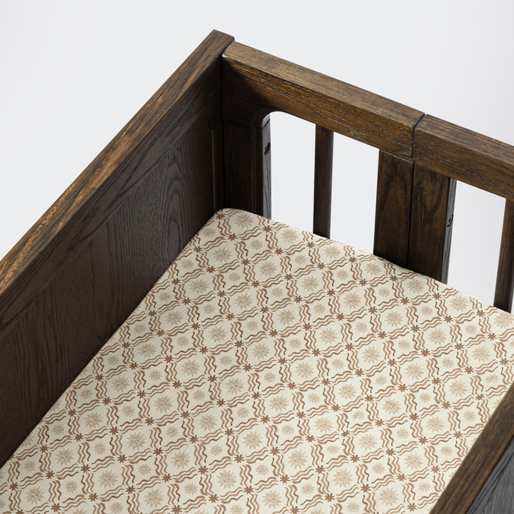 All-Stages Bassinet Sheet in GOTS Certified Organic Brushed Cotton