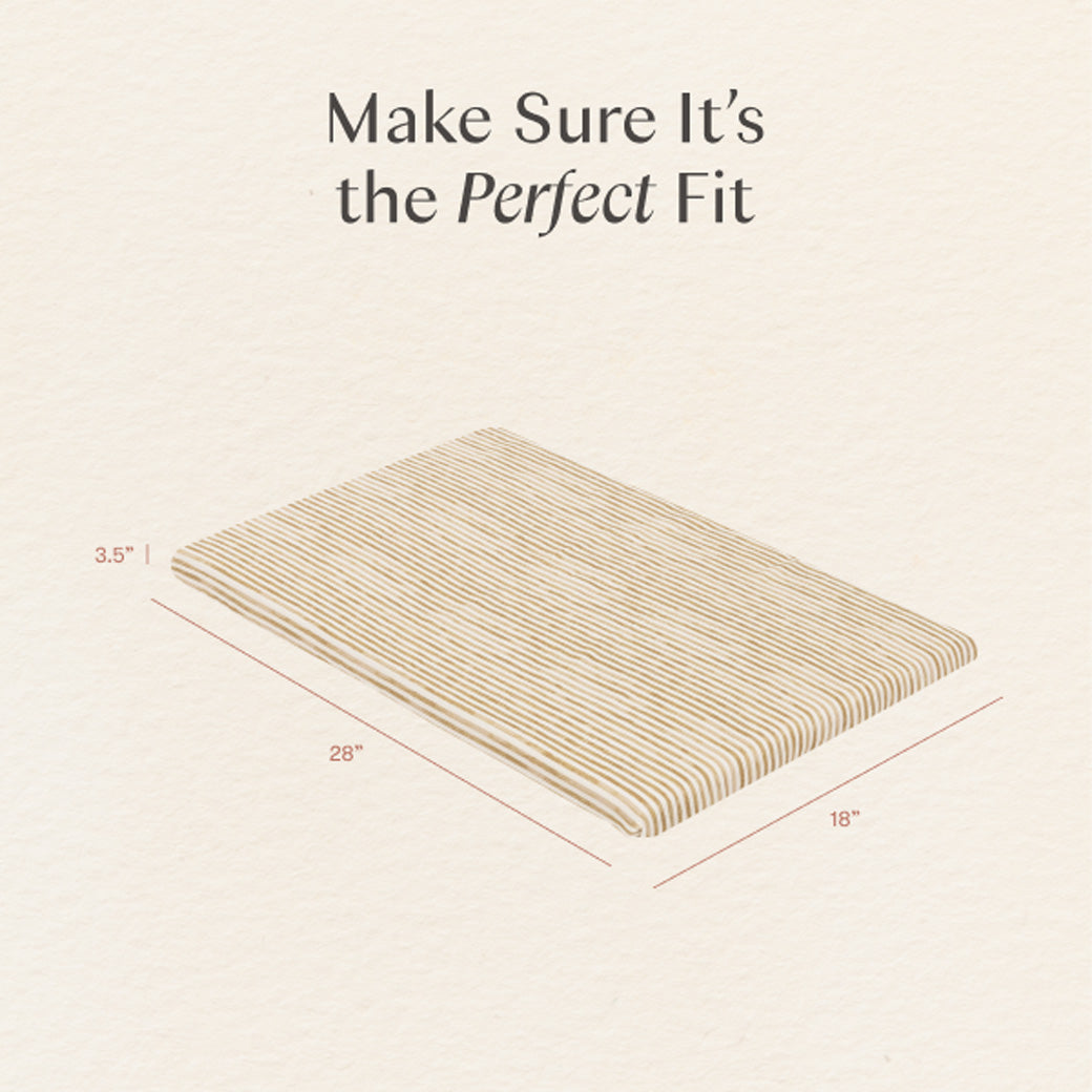 All-Stages Bassinet Sheet in GOTS Certified Organic Brushed Cotton