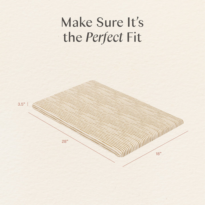 All-Stages Bassinet Sheet in GOTS Certified Organic Brushed Cotton