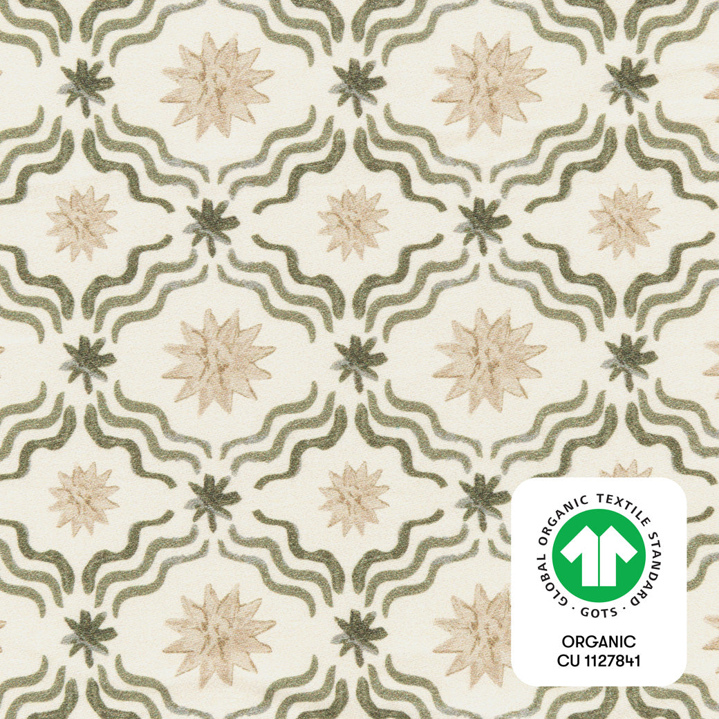 All-Stages Bassinet Sheet in GOTS Certified Organic Brushed Cotton