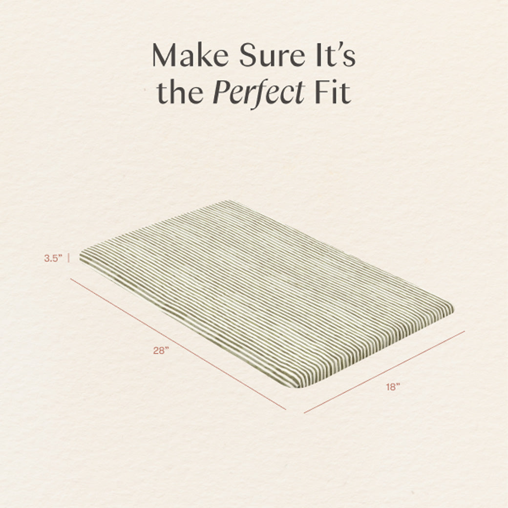 All-Stages Bassinet Sheet in GOTS Certified Organic Brushed Cotton