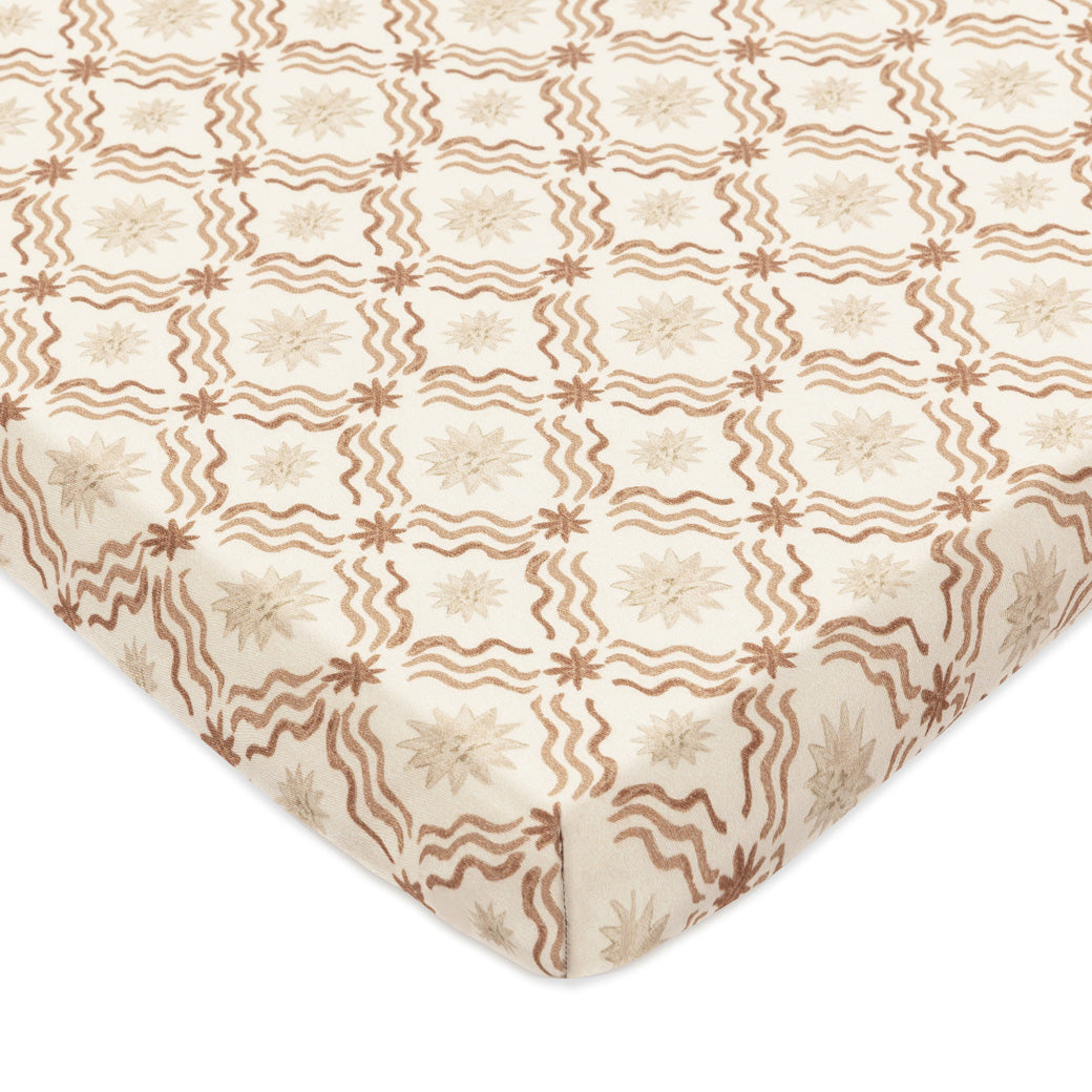 All-Stages Midi Crib Sheet in GOTS Certified Organic Brushed Cotton