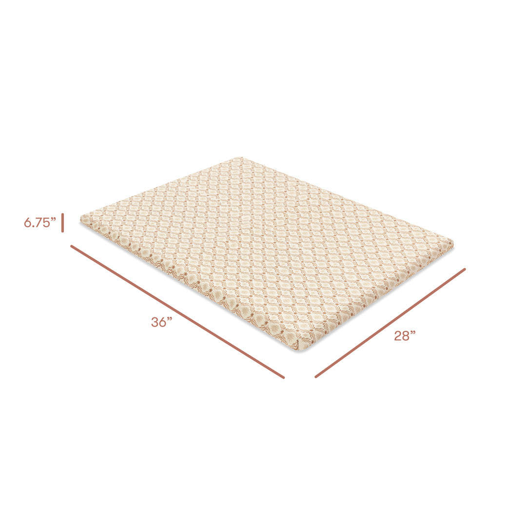All-Stages Midi Crib Sheet in GOTS Certified Organic Brushed Cotton