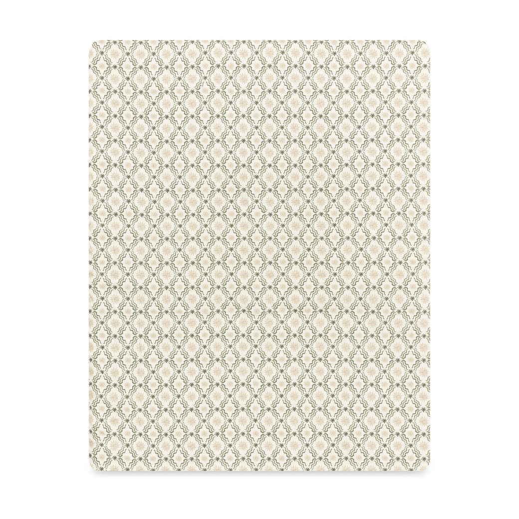 All-Stages Midi Crib Sheet in GOTS Certified Organic Brushed Cotton