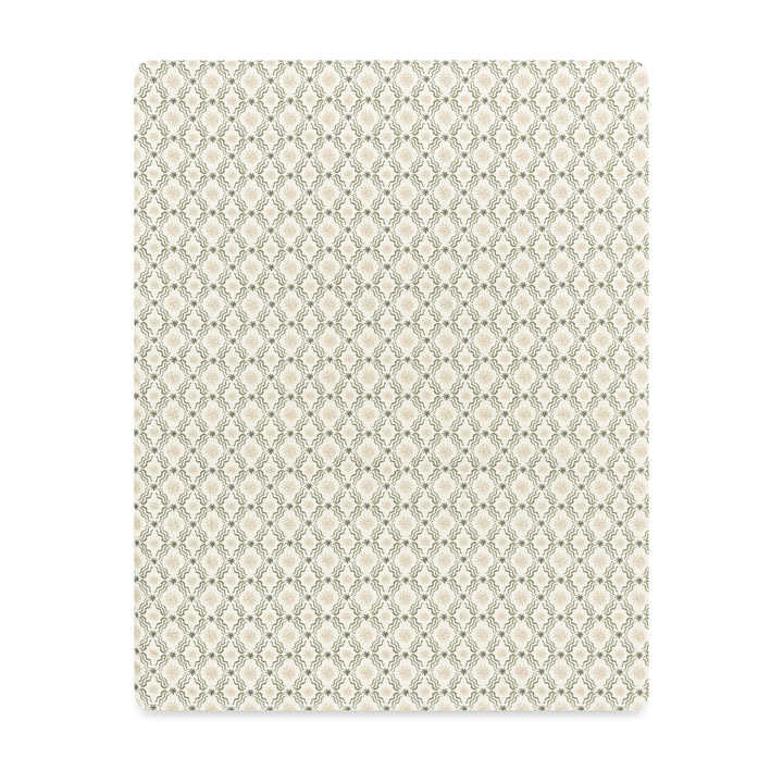 All-Stages Midi Crib Sheet in GOTS Certified Organic Brushed Cotton