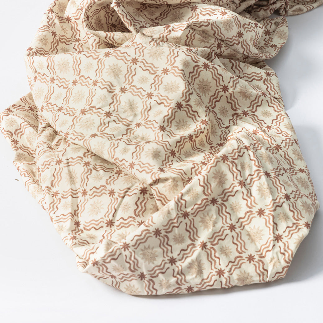 Crib Sheet in GOTS Certified Organic Brushed Cotton