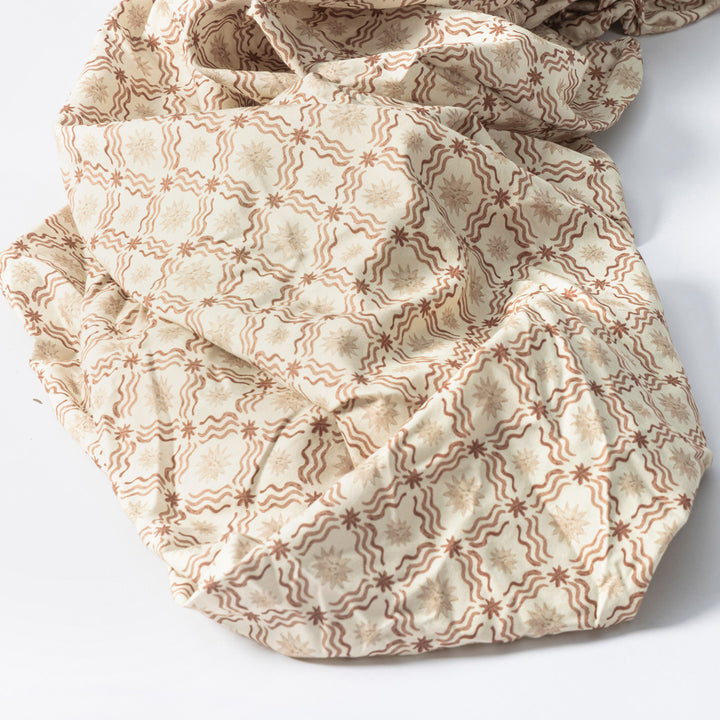 Crib Sheet in GOTS Certified Organic Brushed Cotton