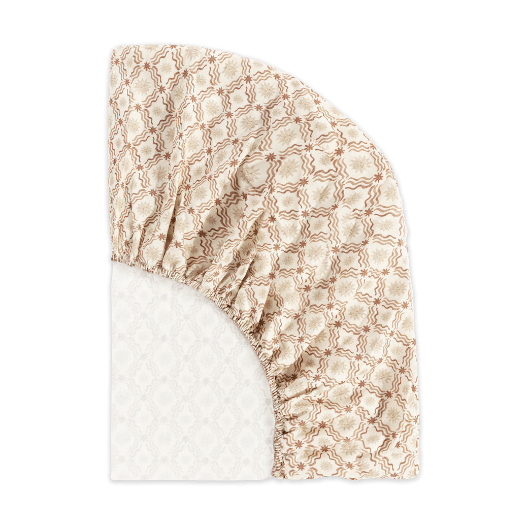 Crib Sheet in GOTS Certified Organic Brushed Cotton