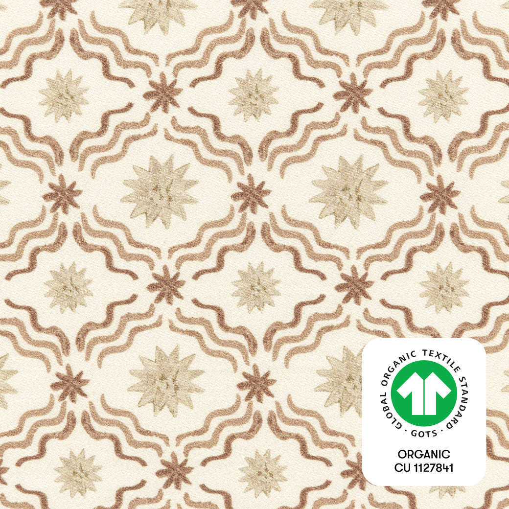 Crib Sheet in GOTS Certified Organic Brushed Cotton