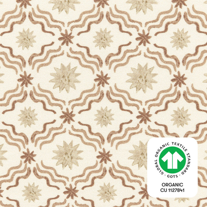 Crib Sheet in GOTS Certified Organic Brushed Cotton
