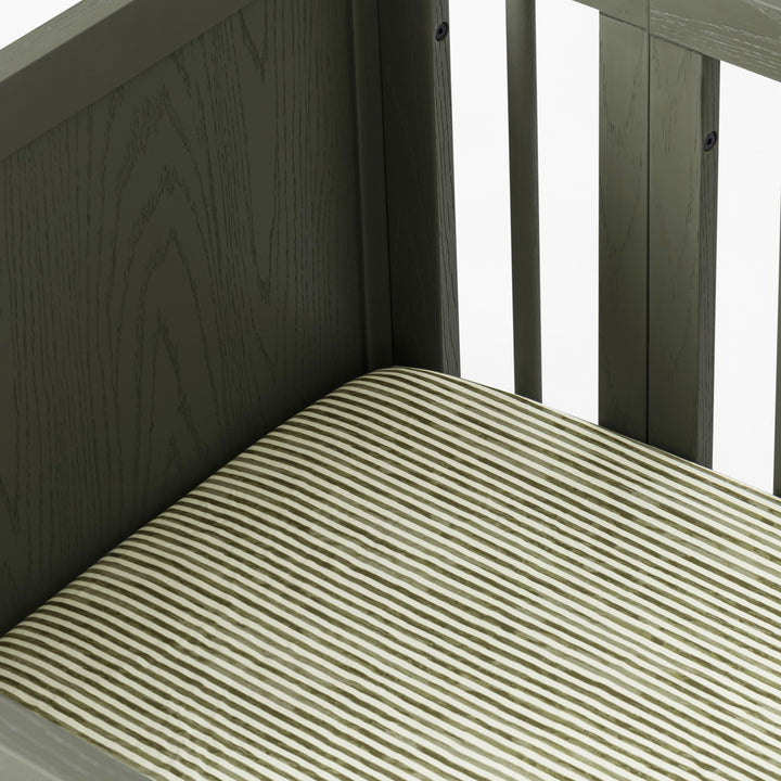 Crib Sheet in GOTS Certified Organic Brushed Cotton