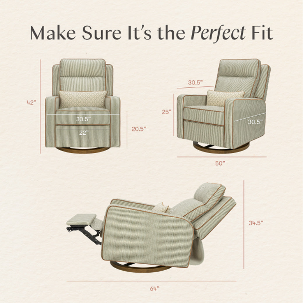 Sigi Pro Power Recliner & Swivel Glider by Nate Berkus
