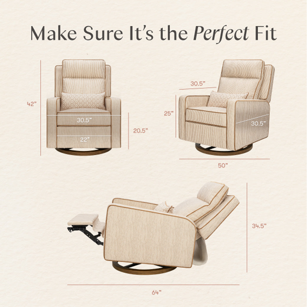 Sigi Pro Power Recliner & Swivel Glider by Nate Berkus