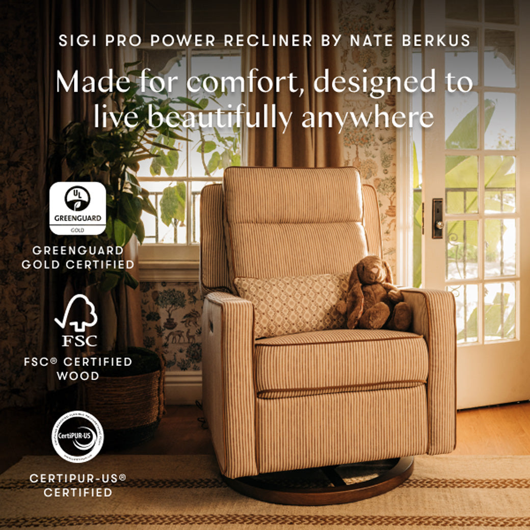 Sigi Pro Power Recliner & Swivel Glider by Nate Berkus