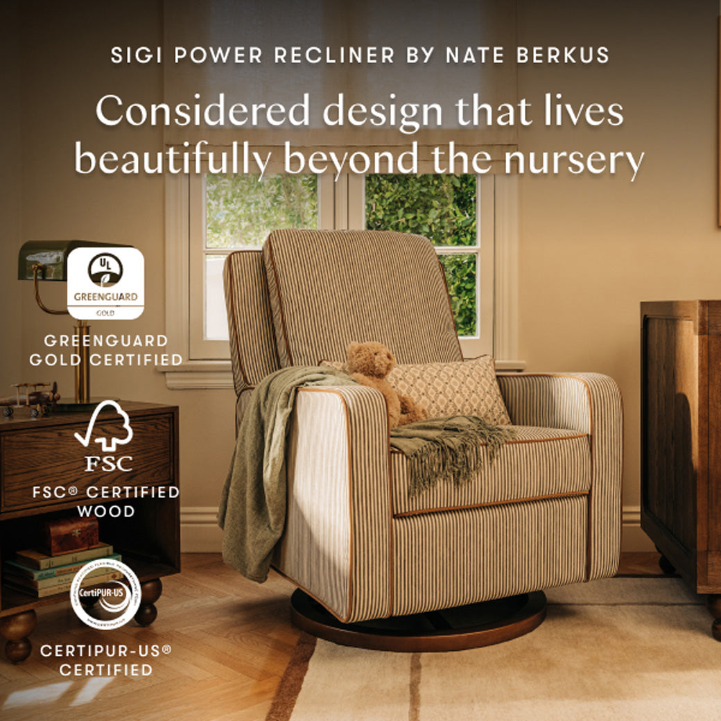 Sigi Electronic Glider Recliner by Nate Berkus