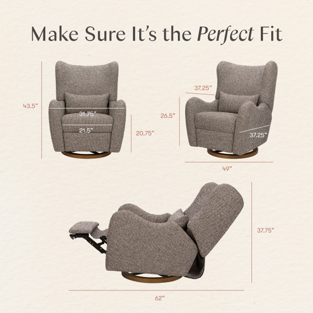 Westham Electronic Recliner and Glider with USB Port  by Nate Berkus