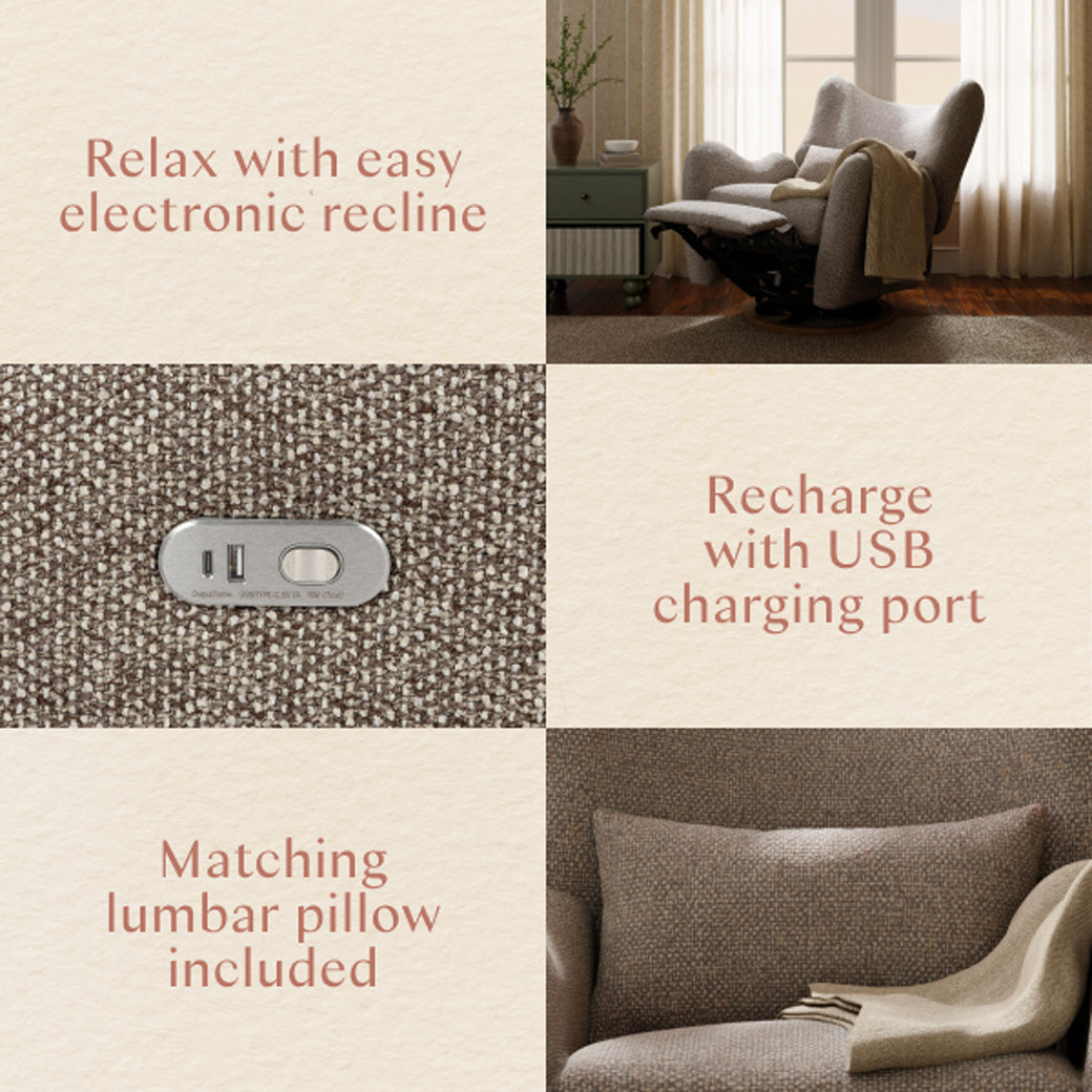 Westham Electronic Recliner and Glider with USB Port  by Nate Berkus