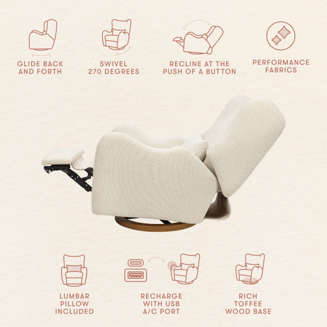 Westham Electronic Recliner and Glider with USB Port  by Nate Berkus
