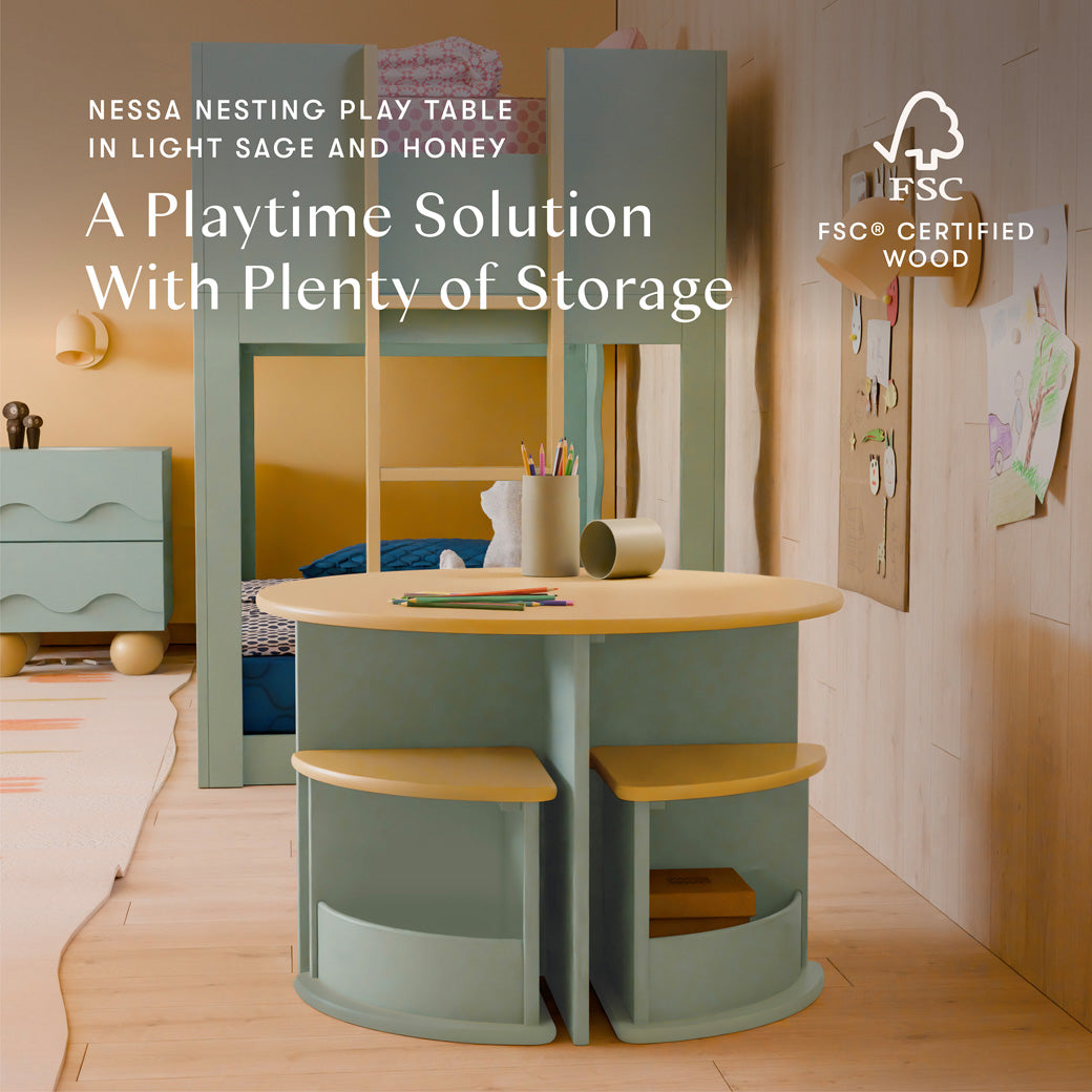 Nessa Nesting Play Table and Chair Set