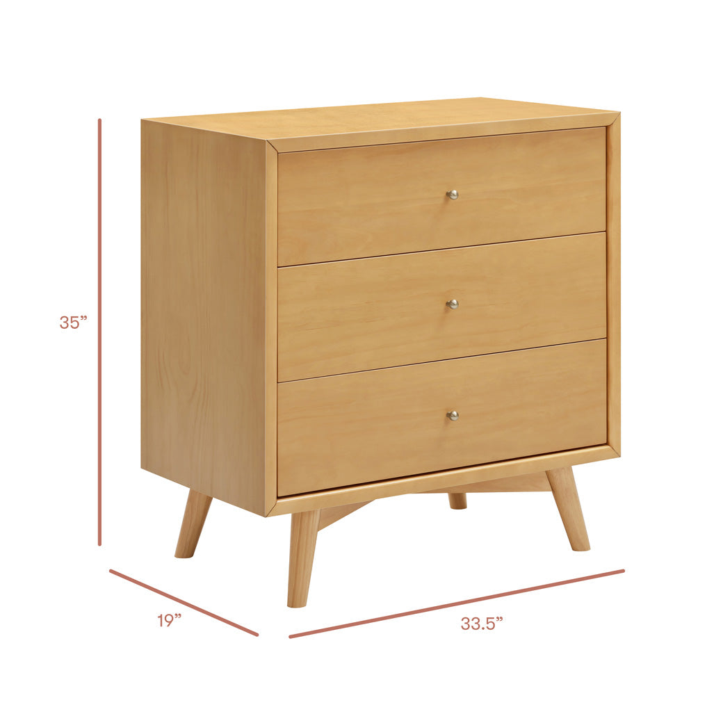 Palma 3-Drawer Compact Assembled Dresser (34")