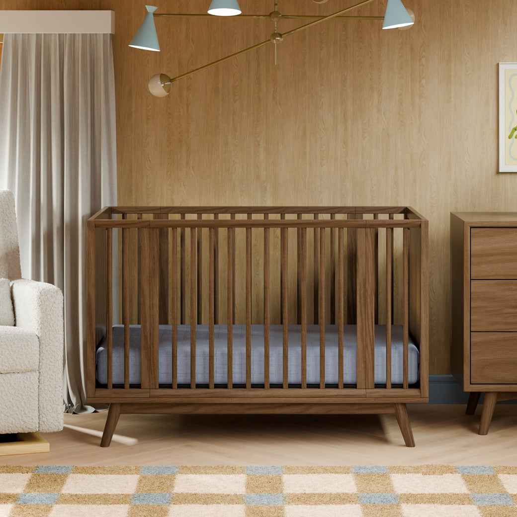 Palma 8-in-1 Convertible All-Stages Crib with Bassinet & Toddler Bed Kits