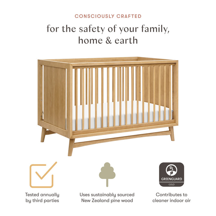 Peggy 3-in-1 Convertible Crib + Toddler Bed Conversion Kit