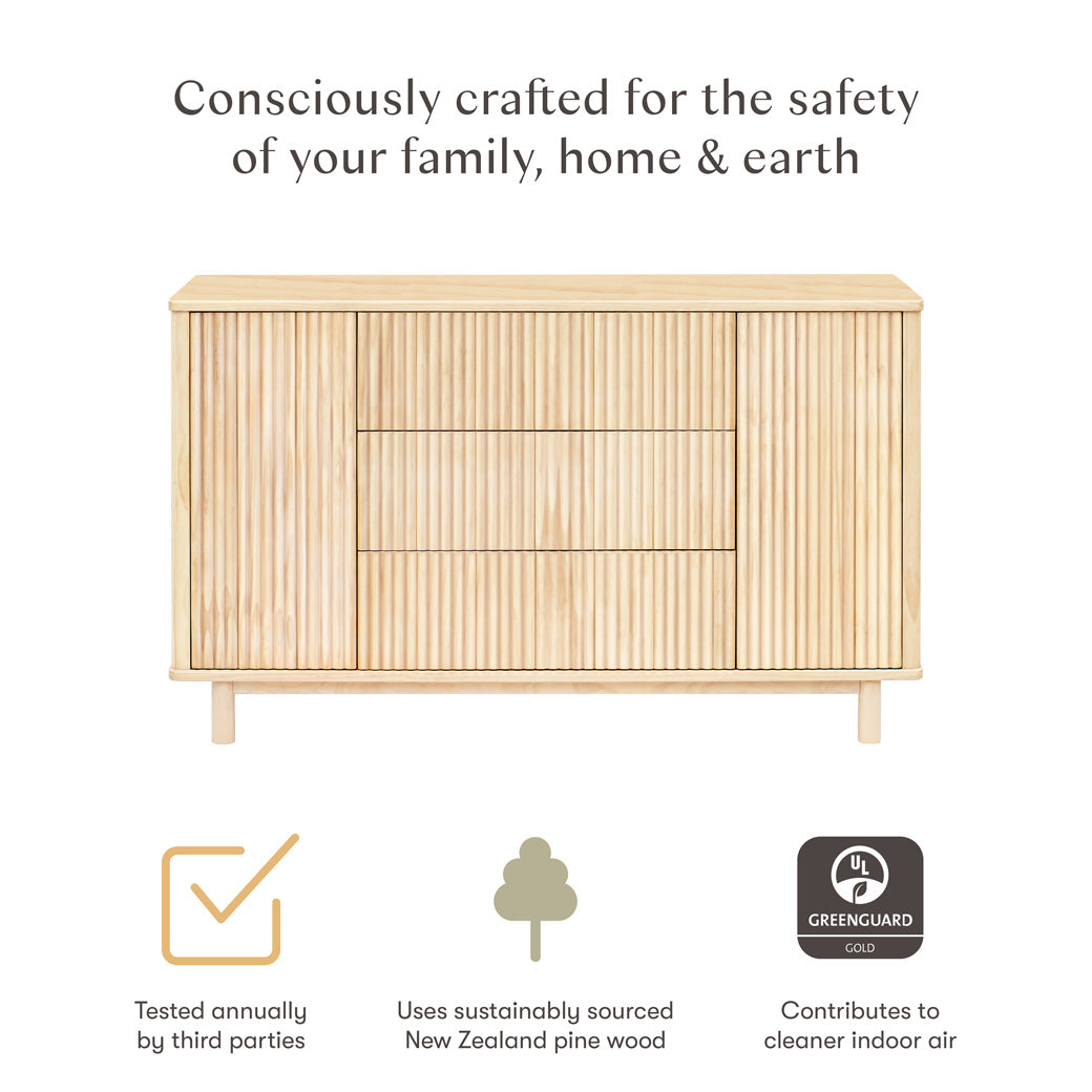 Pogo Tambour Extra Wide Assembled Dresser (58")