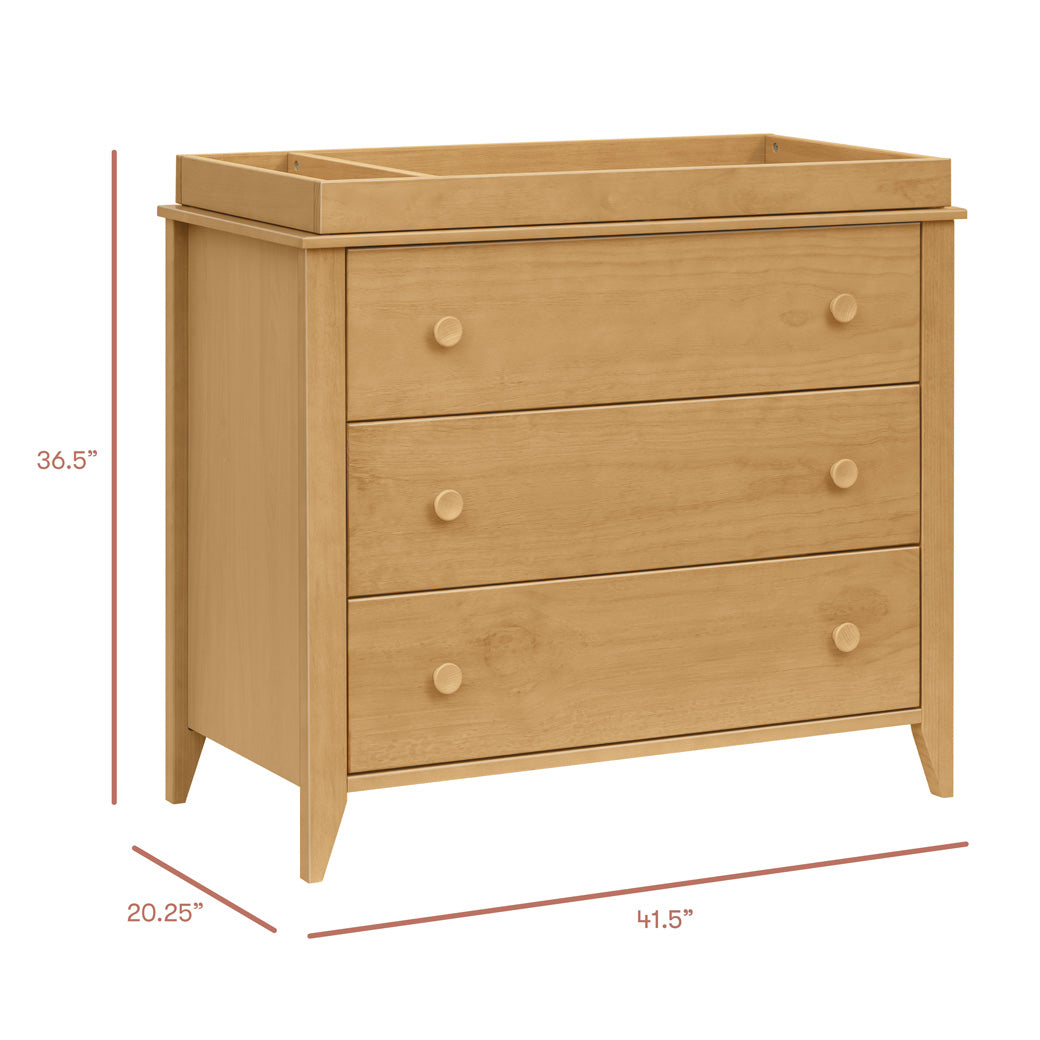 Sprout 3-Drawer Compact Changer Dresser with Removable Changing Tray (42")