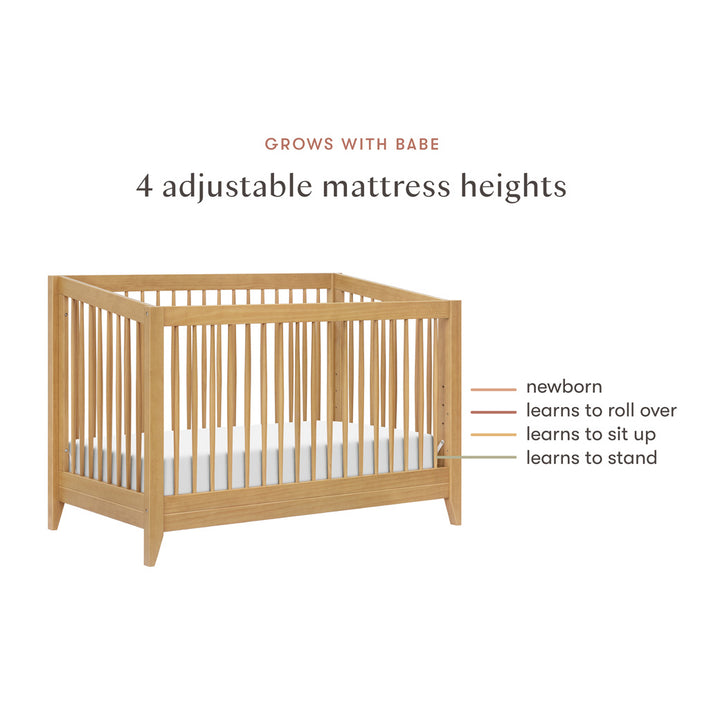 Sprout 4-in-1 Convertible Crib + Toddler Bed Conversion Kit