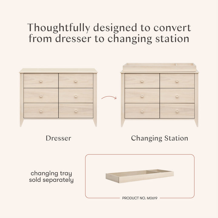 Sprout 6-Drawer Double Dresser