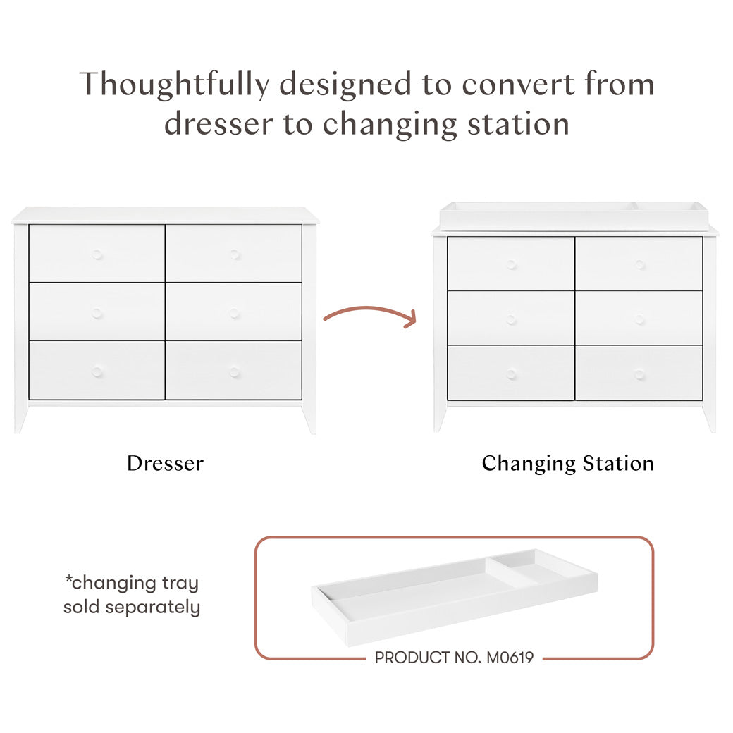 Sprout 6-Drawer Double Dresser