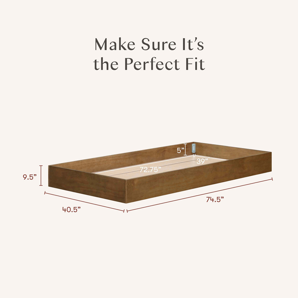 Twin Storage Trundle Bed