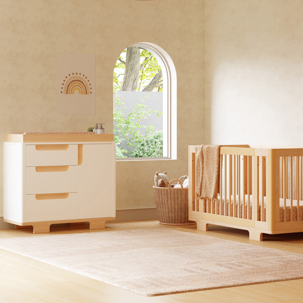 Yuzu 3-Drawer Compact Changer Dresser with Removable Changing Tray (41")