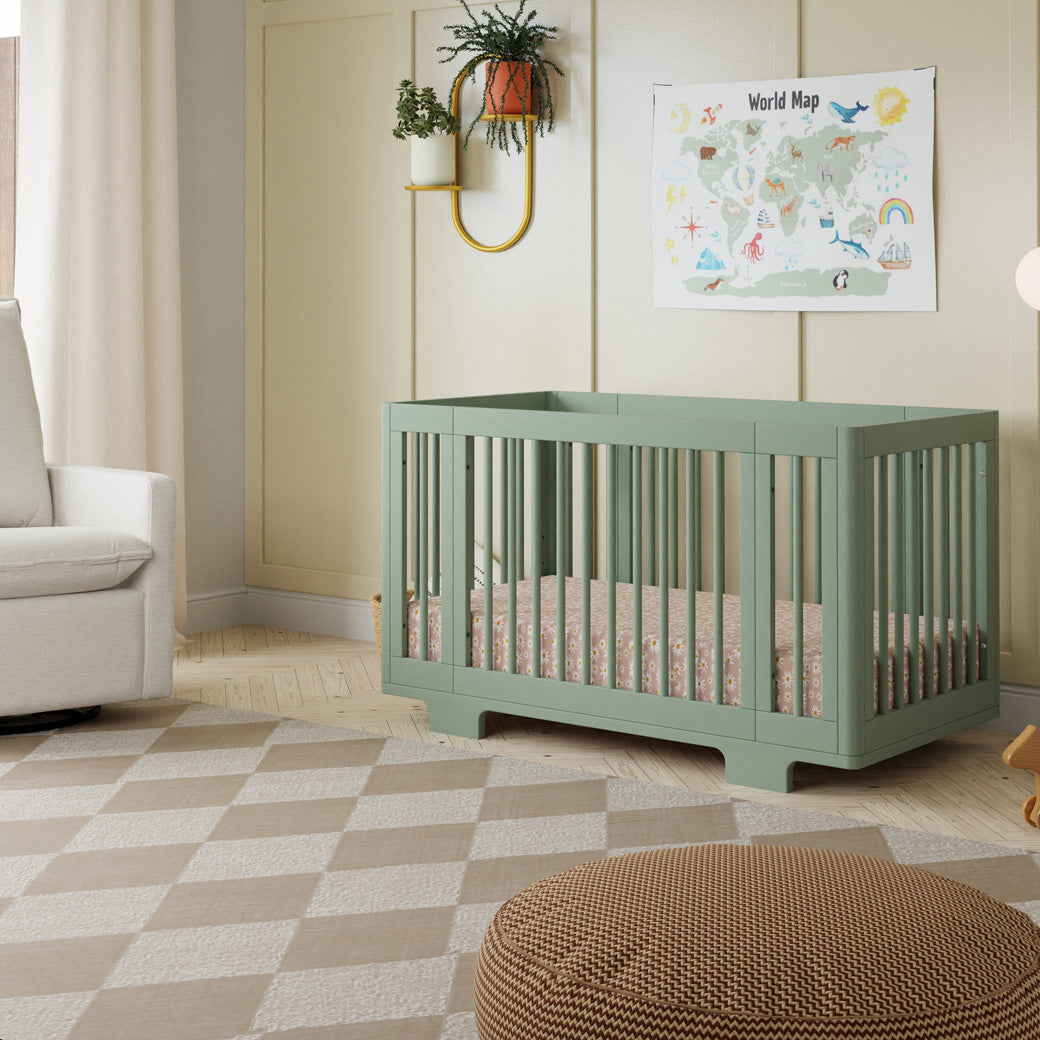 Yuzu 8-In-1 Convertible Crib With All Stages Conversion Kits