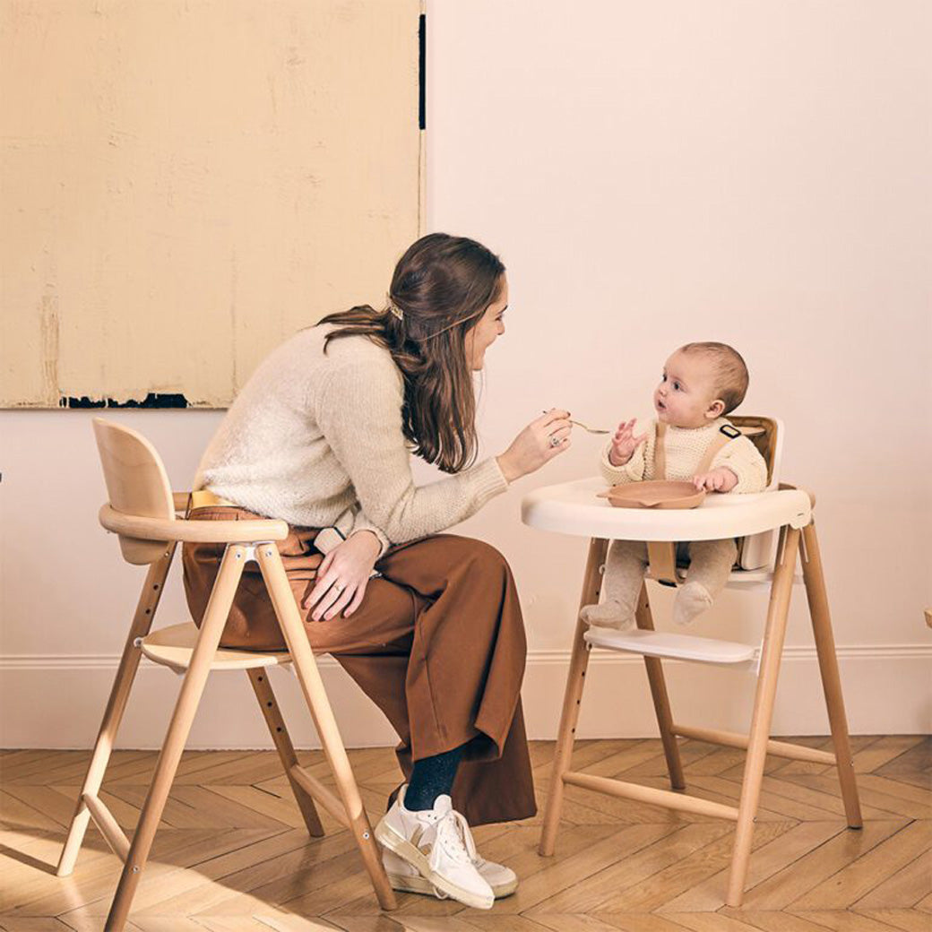 TOBO High Chair + Baby Set & Tray Bundle