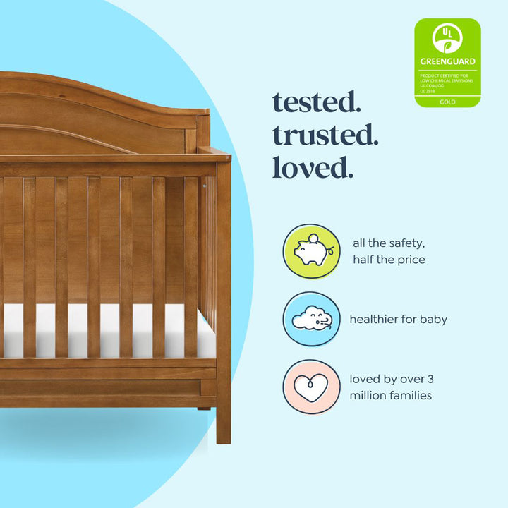 Charlie 4-In-1 Convertible Crib