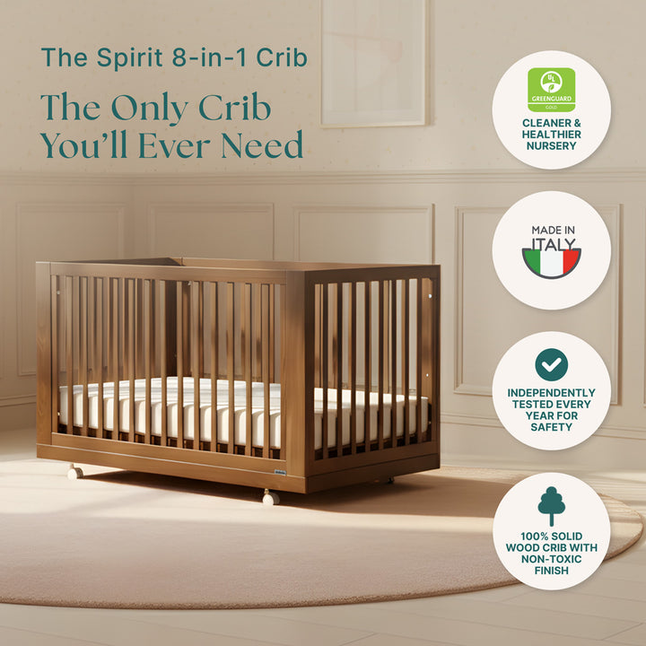 Spirit 8-in-1 Convertible Crib