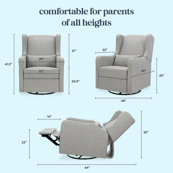 Arlo Recliner & Swivel Glider