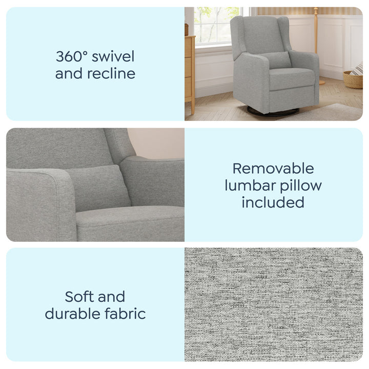 Arlo Recliner & Swivel Glider