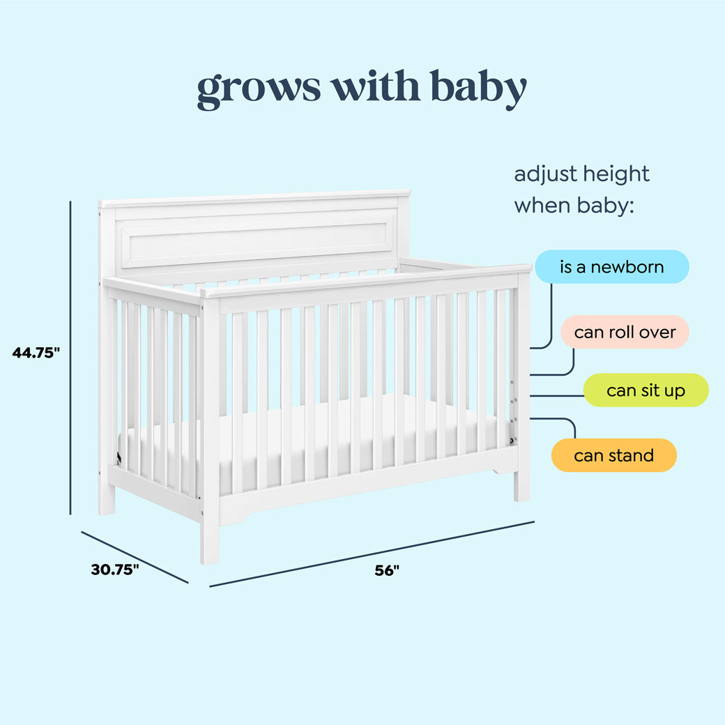 Autumn 4-in-1 Convertible Crib
